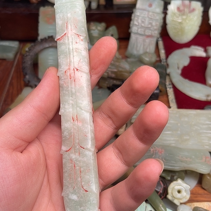 得***轩琉璃手工艺品红红火火红红火火