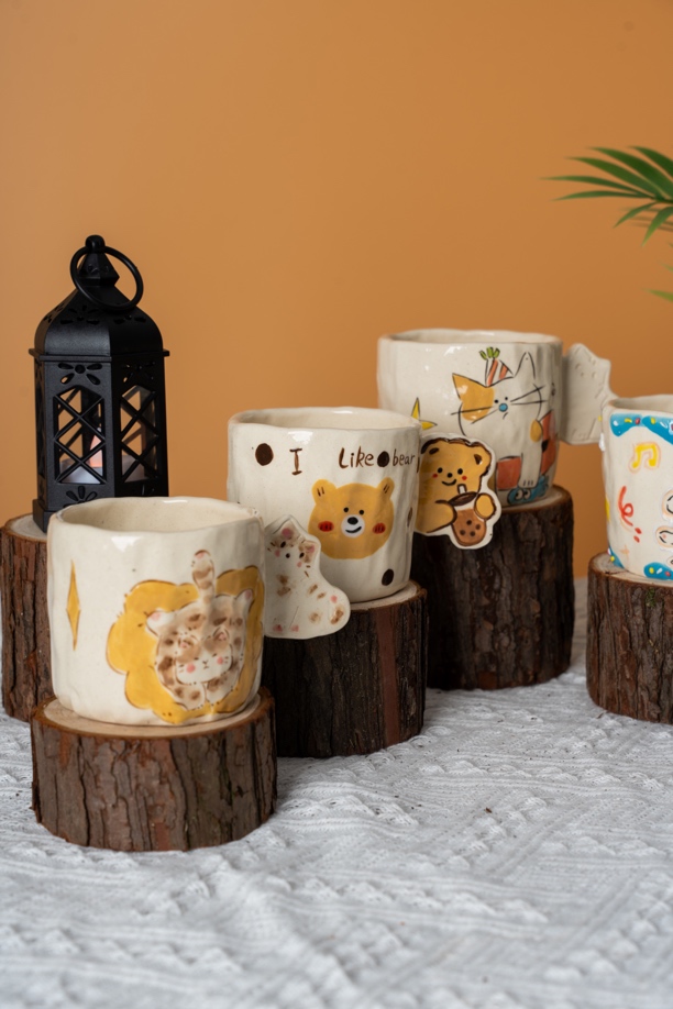 知秋手作原创手工杯子A001-088