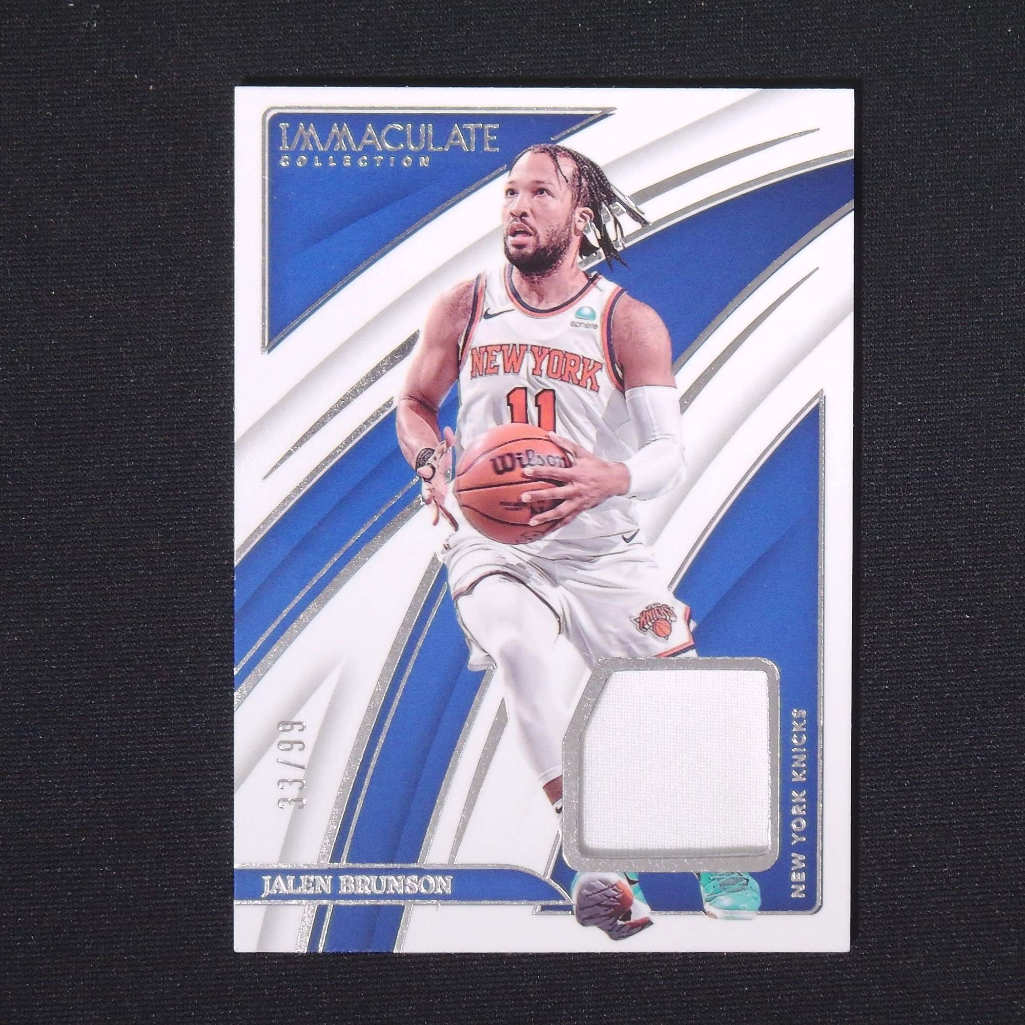 杰伦布伦森 99编 爱咪咪 帕尼尼NBA国宝手提签字球星卡