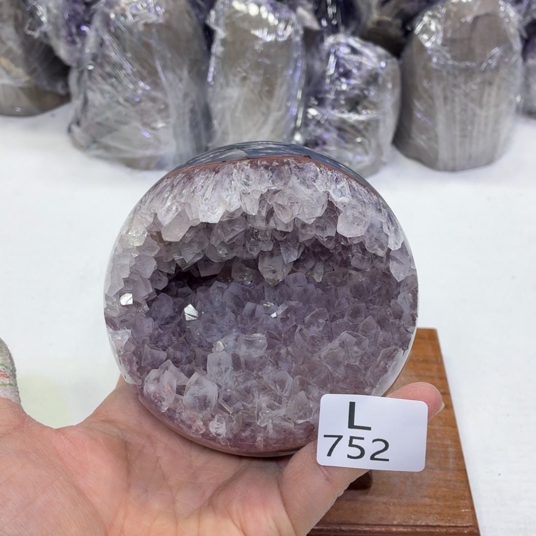 未镶嵌水晶摆件天然紫水晶