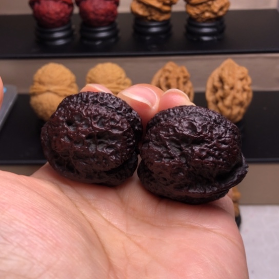 文玩核桃把件呱呱来财地闷28