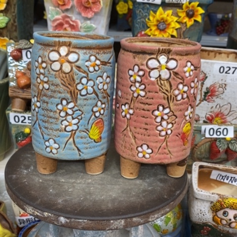 【闪购商品】红陶粗陶材质多肉花盆