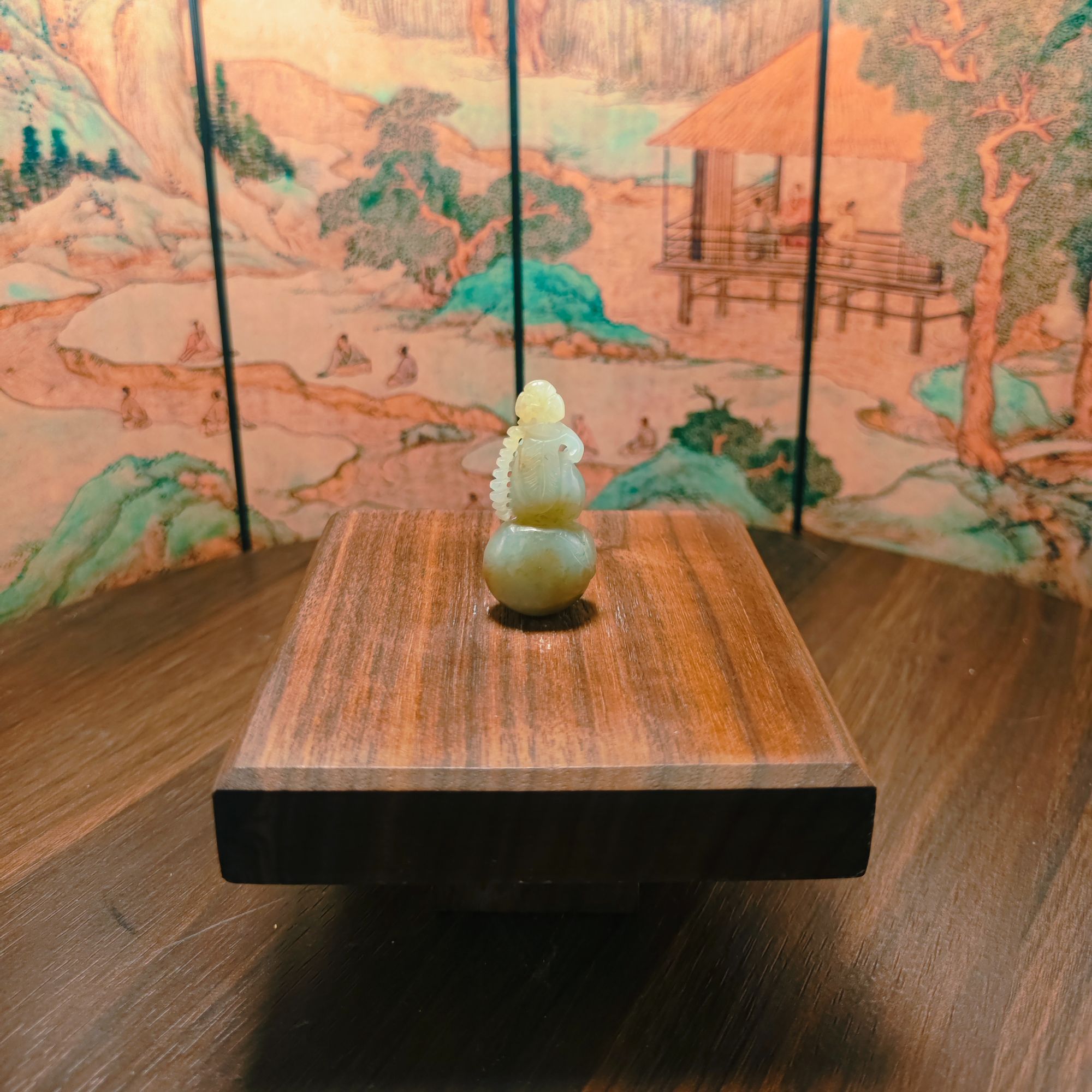 W和田玉福禄吊坠0493