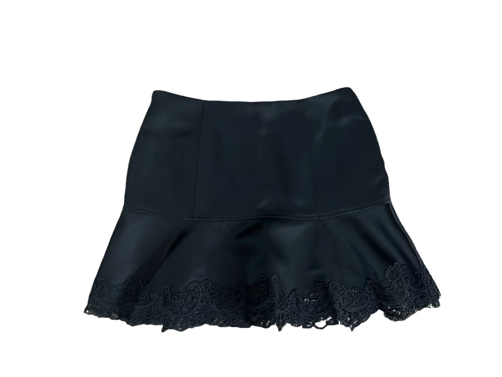 女装；25117蕾丝鱼尾边裤裙