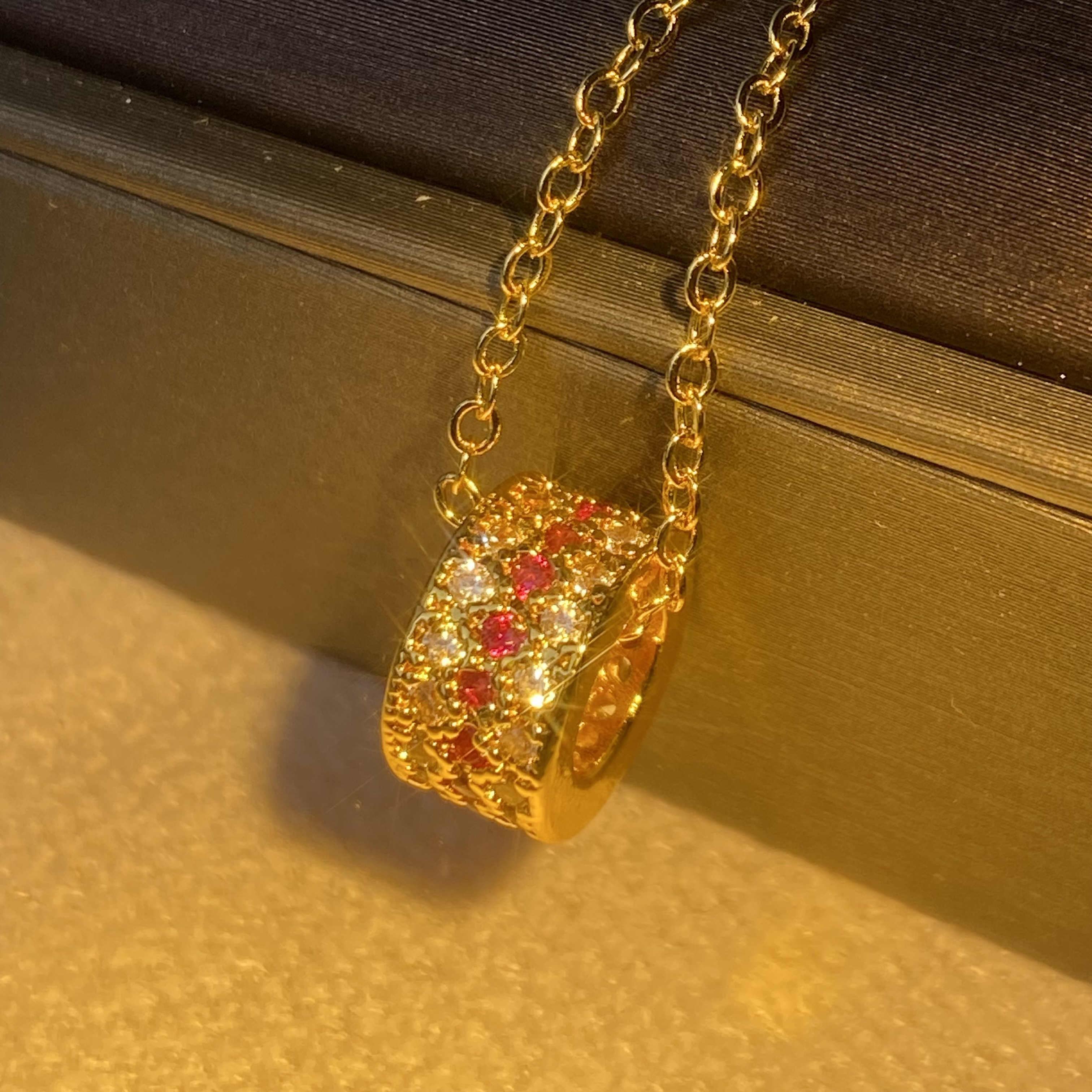 6411【项链】轻奢精品金色女士项链