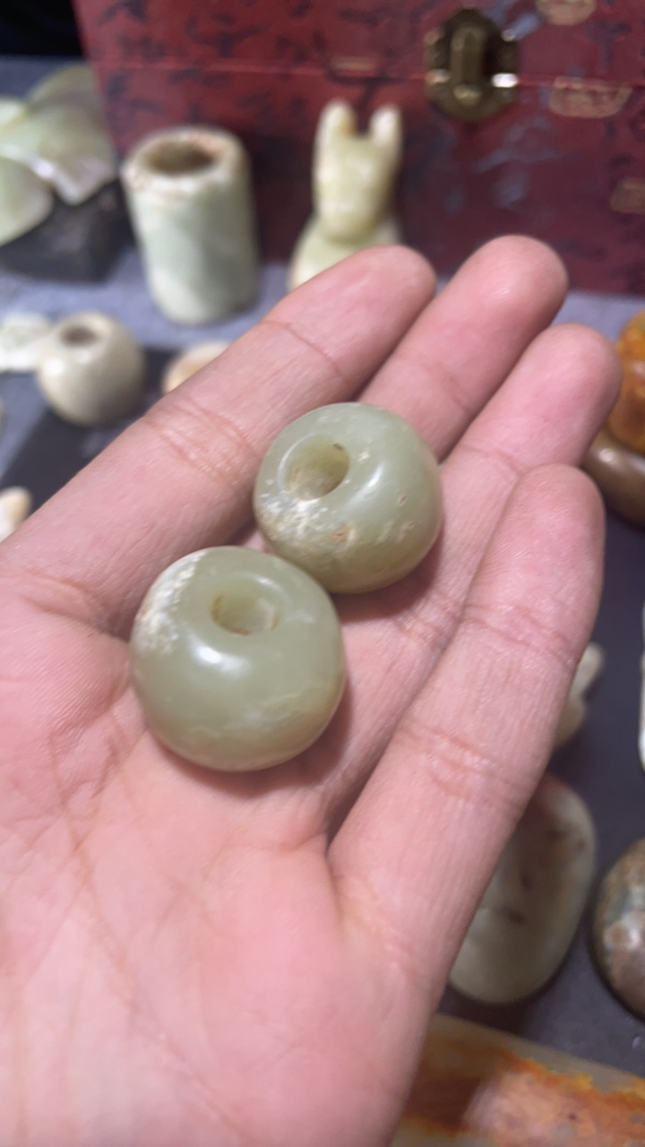 河磨奇石珠子型价