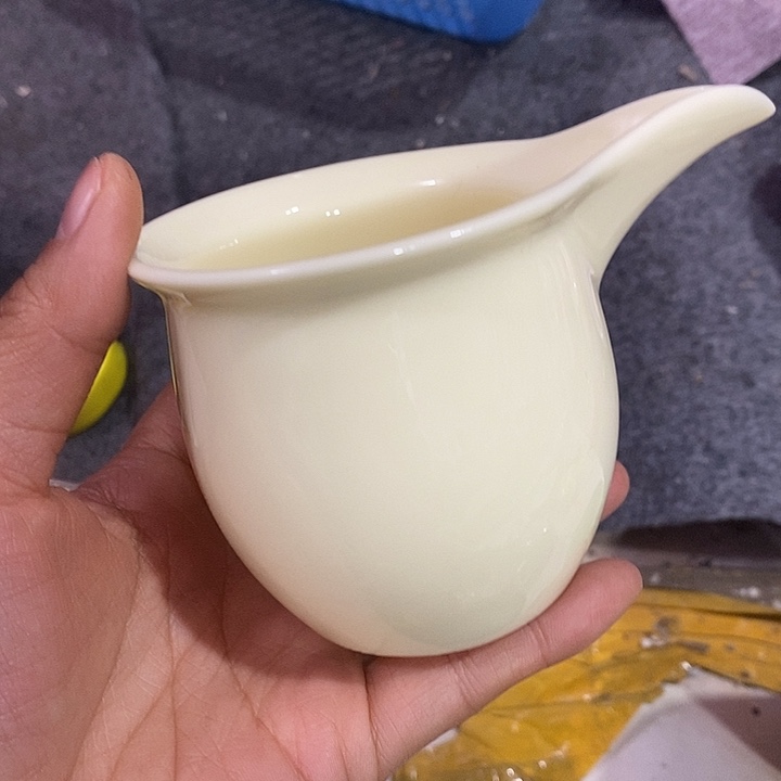 摆件陶黄稀土长嘴公道杯