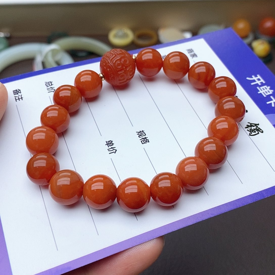 和田玉手链未镶嵌