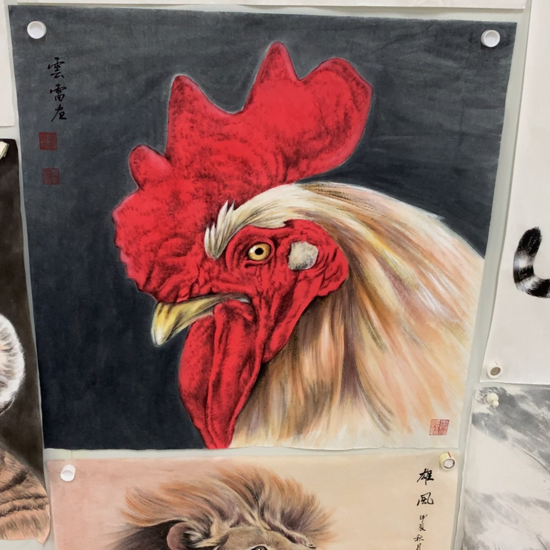 国画耳**儿福利作品鸿运当头