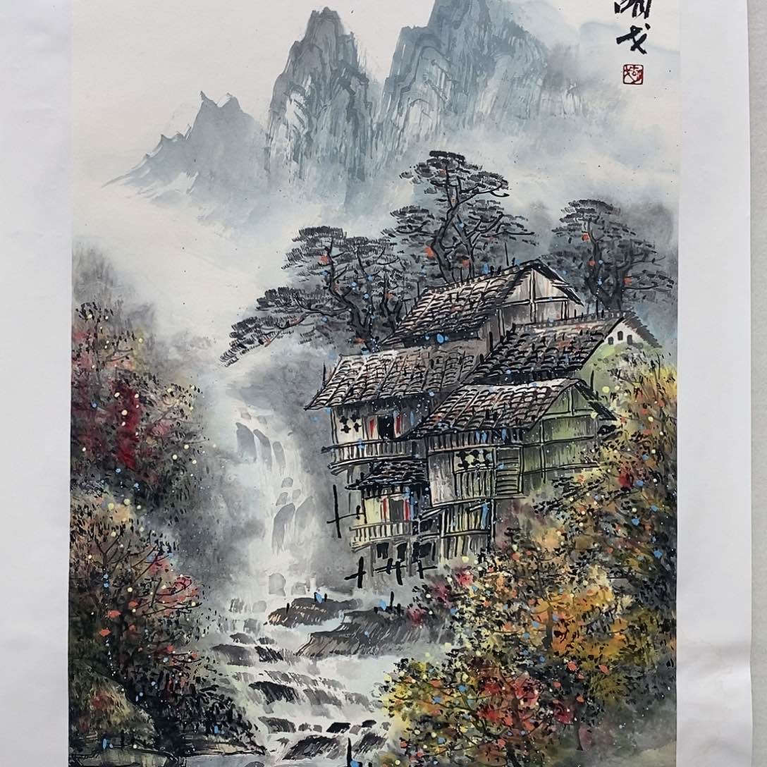 国画书法艺术作品展览