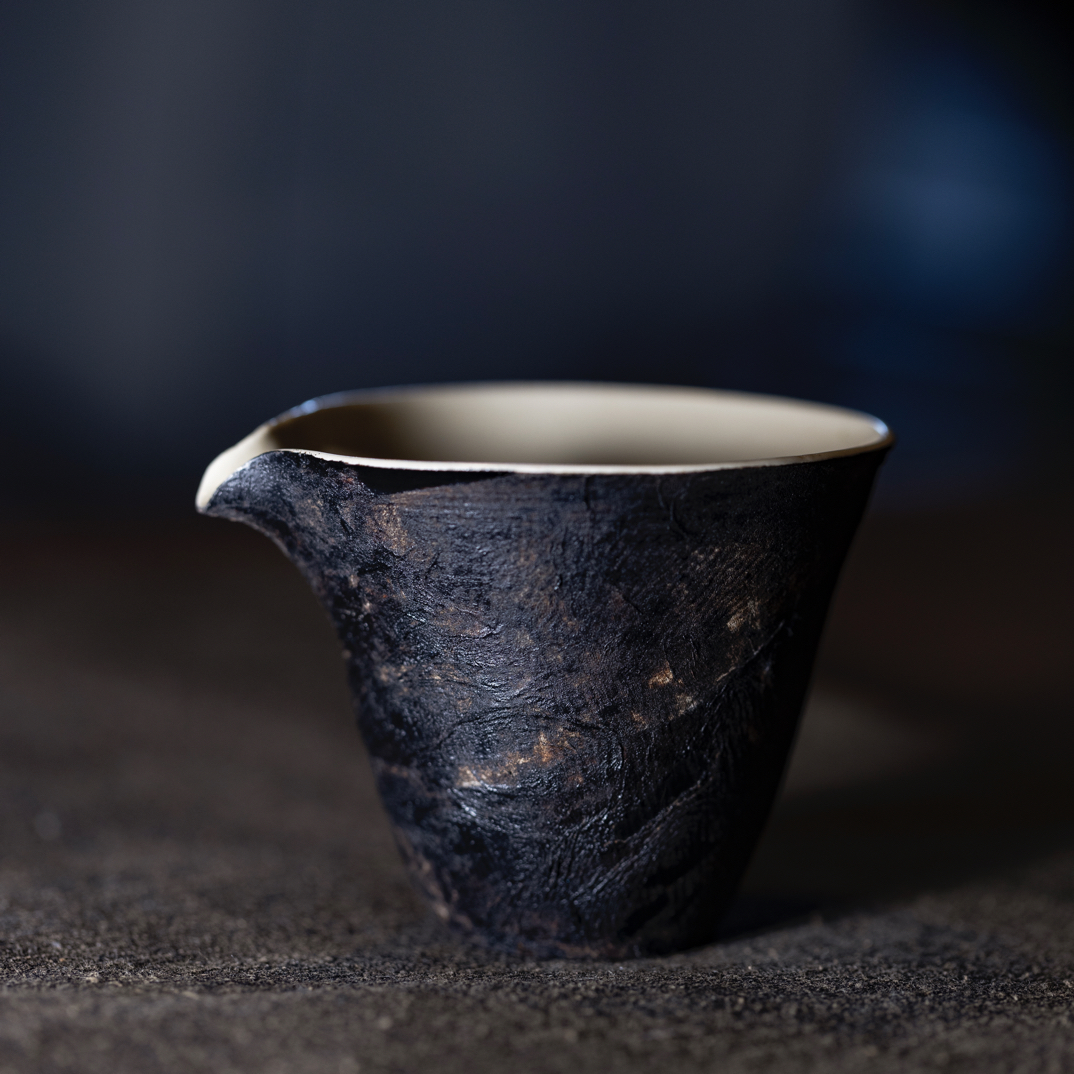 大漆8 肌理感 匀杯 公道杯