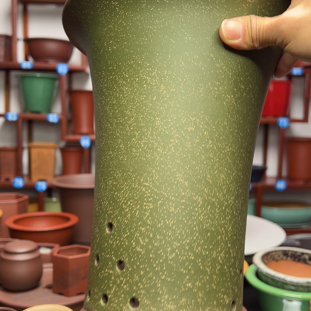 紫砂花盆?****上圆盆花盆