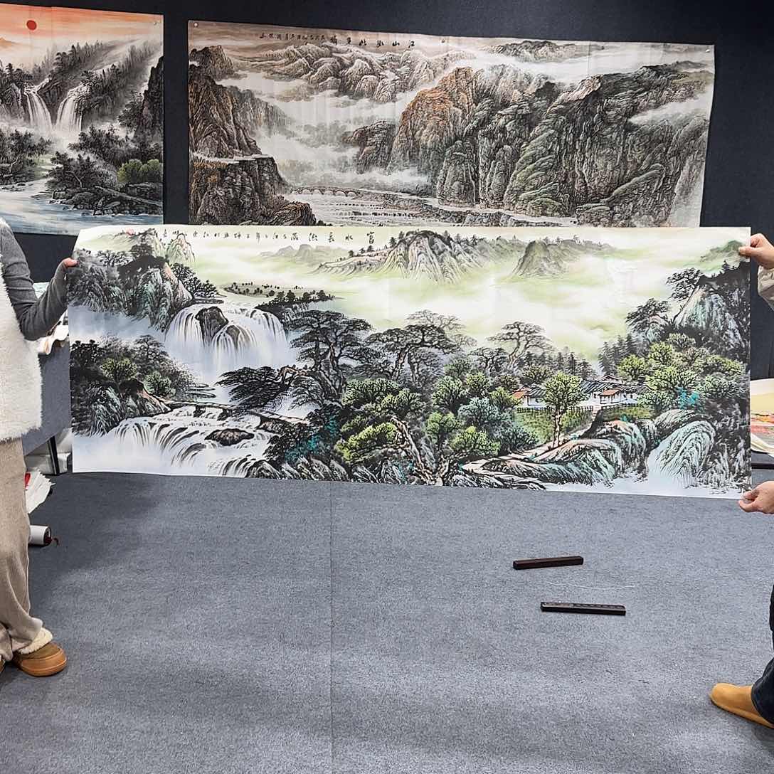 国画超级好看的一幅作品哈哈