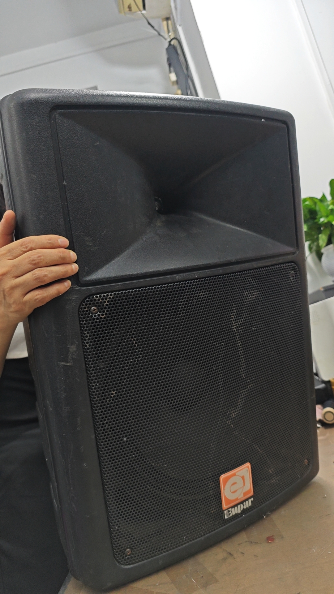 8新  十二寸专业音响一对，不包邮运费到付