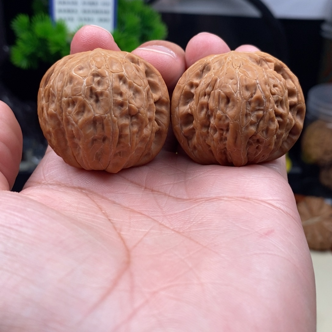 文玩核桃把件铁锤40