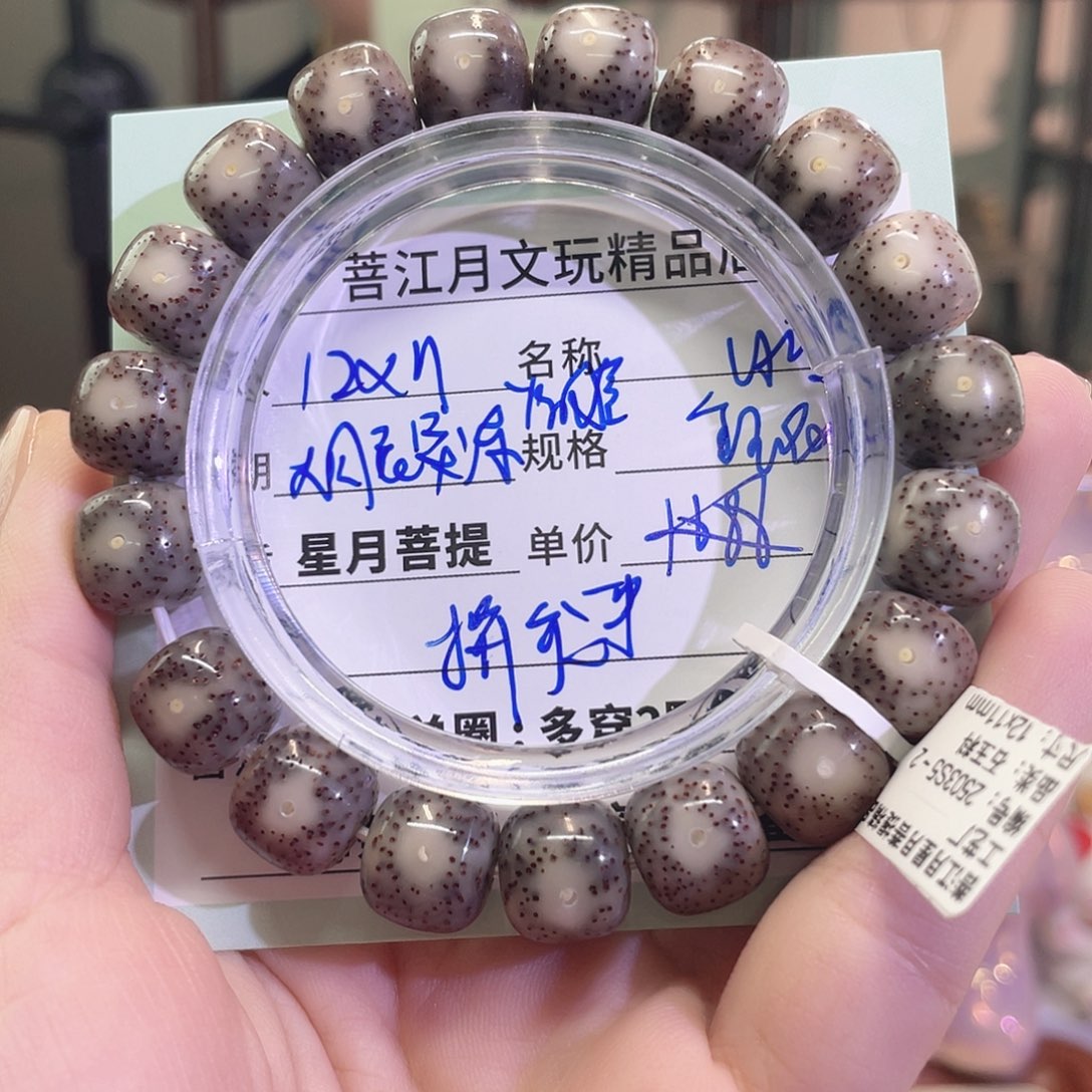 星月菩提手串星月菩提海南同枝果A5