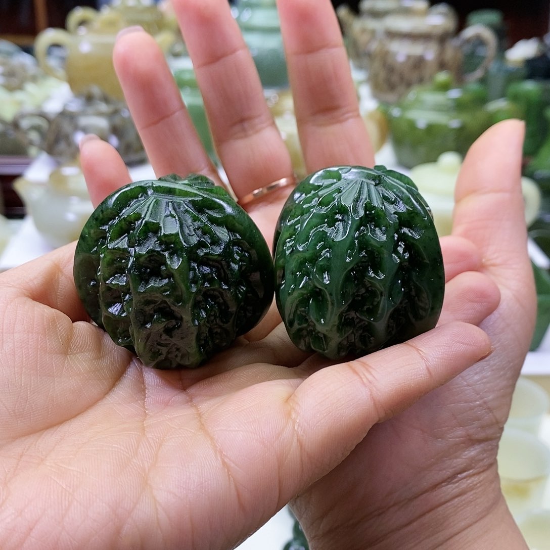 和田玉核桃未镶嵌