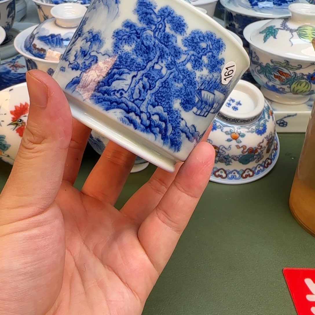 彦祖纯手工手绘茶具161