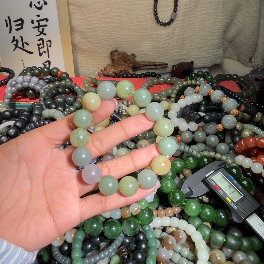 和田玉手链未镶嵌