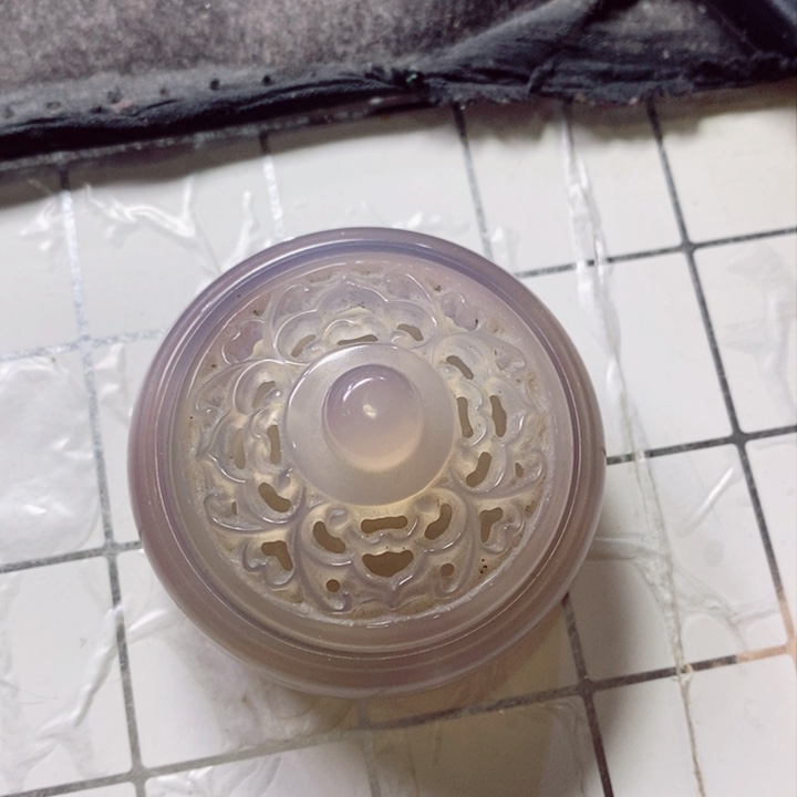 玛瑙/玉髓香薰盒未镶嵌