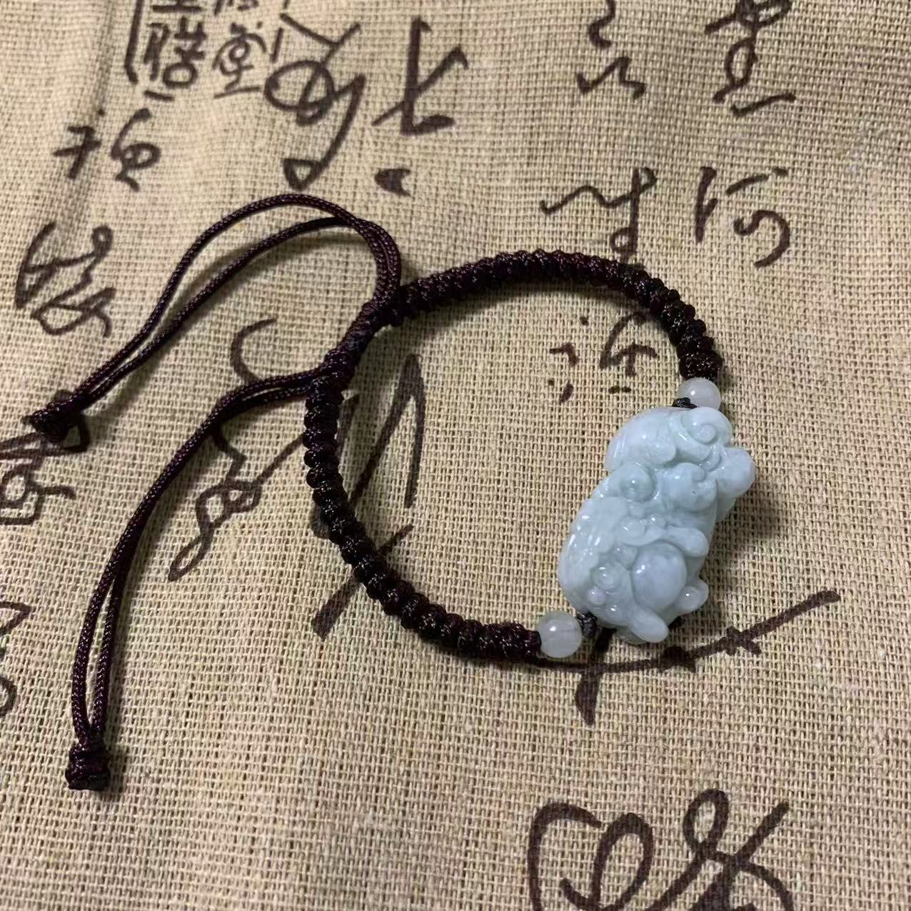 非金属树脂手链 精美貔貅手绳