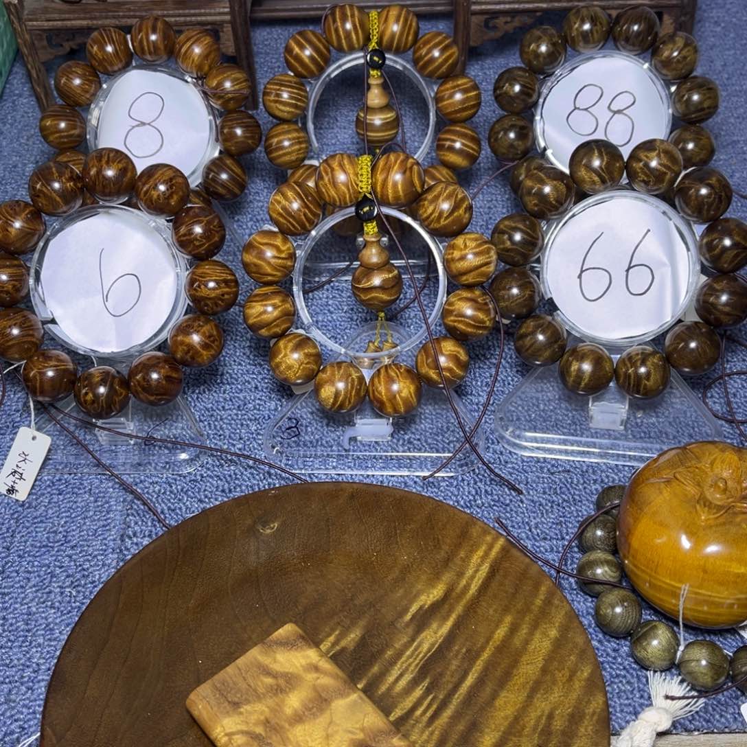 楠木（金丝楠）手串/手链5*7