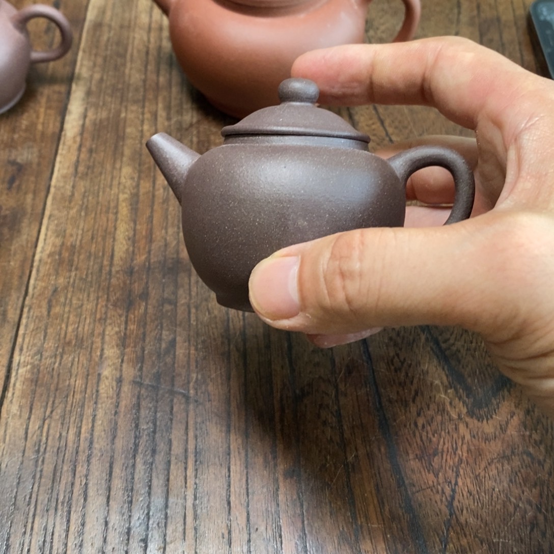 千***马茶壶紫砂全手工摹古