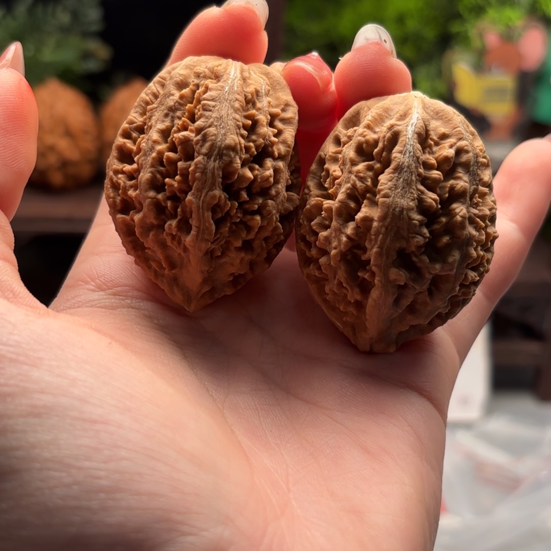 文玩核桃把件小楸千98