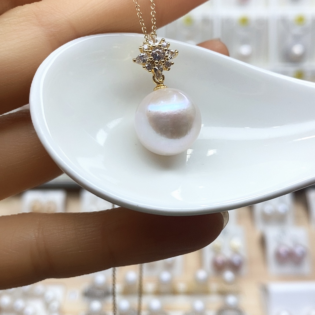 淡水珍珠颈饰未镶嵌