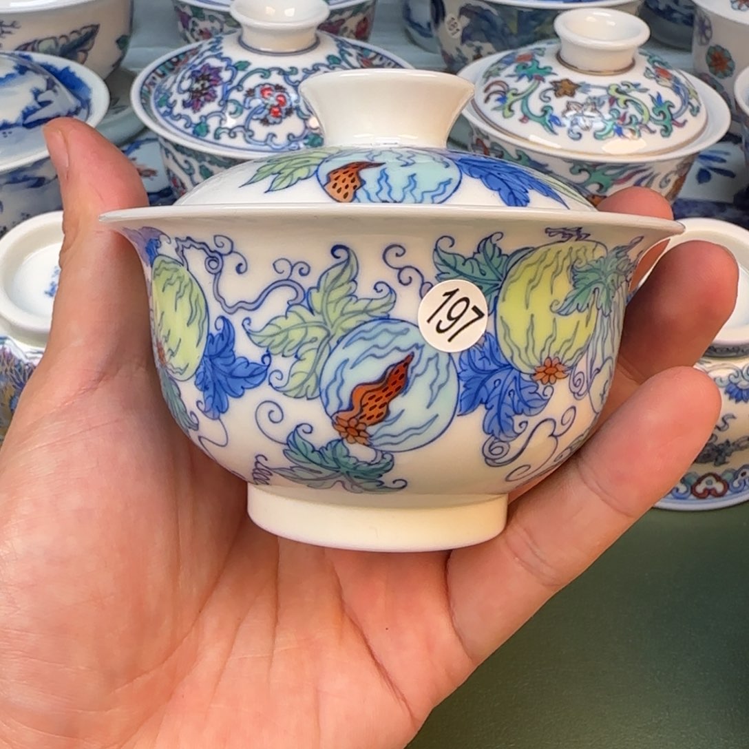 彦祖纯手工手绘茶具197