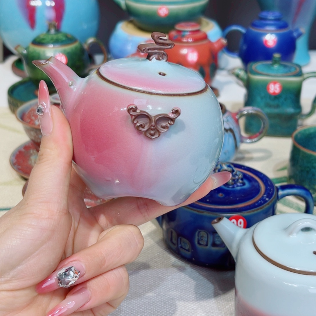 楼***下瓷片禹州钧瓷艺术作品