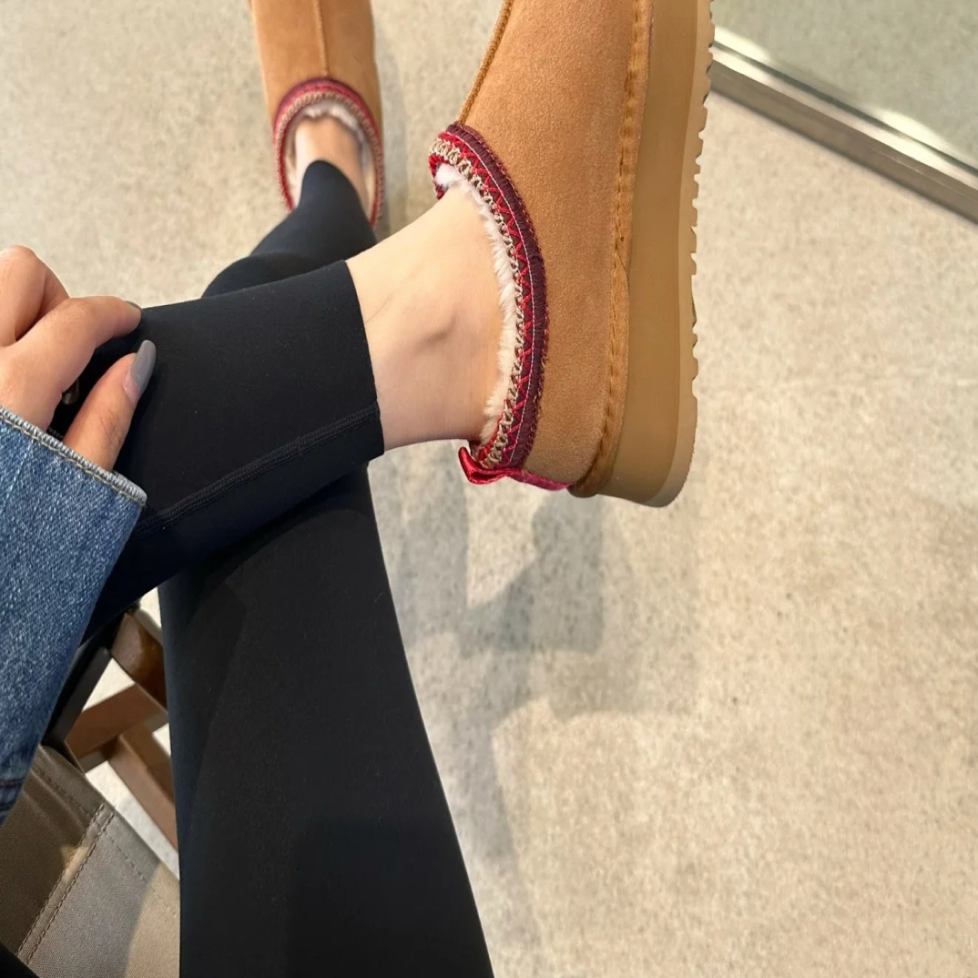 2025雪地靴民族风冬季加绒雪地靴厚底休闲254973