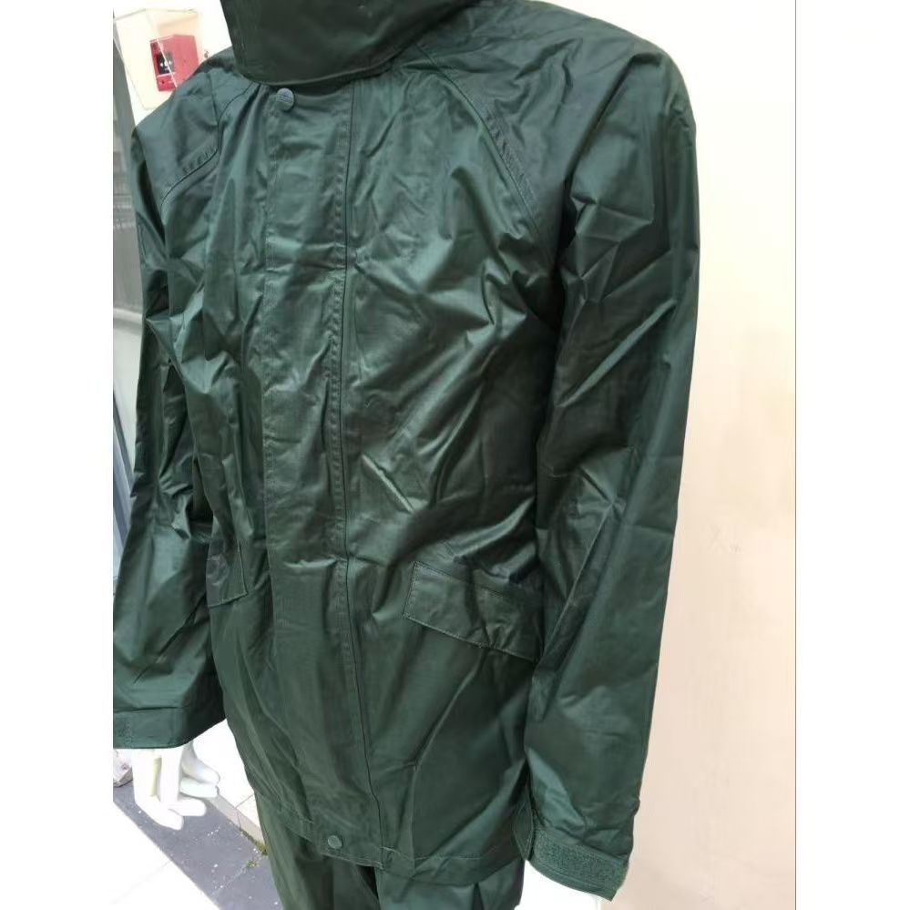 橄榄绿分体雨衣垂钓登山雨衣 雨裤雨衣雨裤时尚加厚连帽