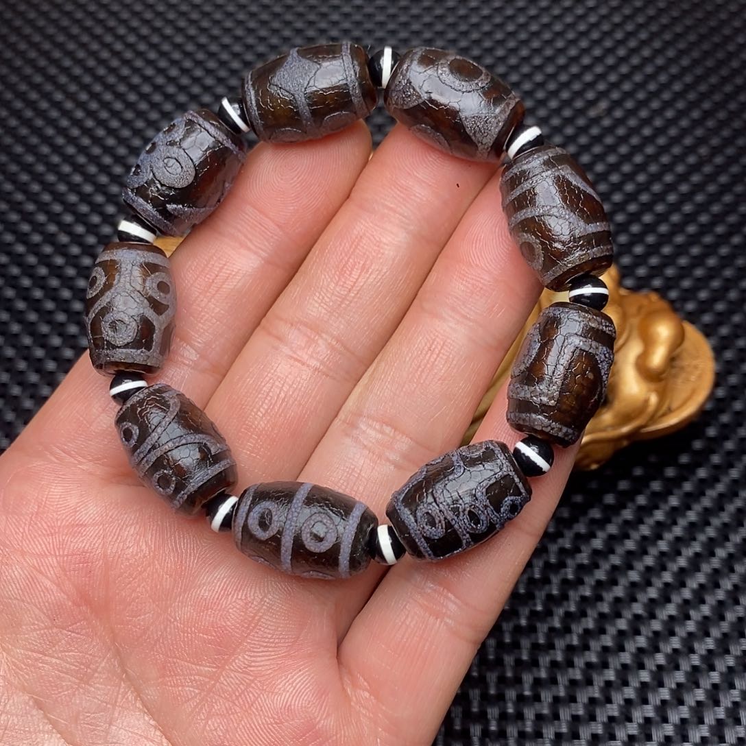 暖***w玛瑙/玉髓未镶嵌手链