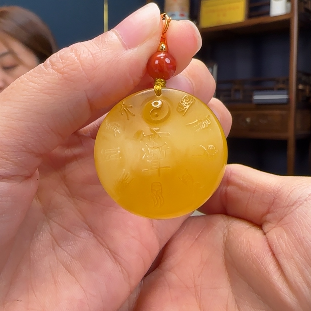 蜜蜡未镶嵌颈饰11111111