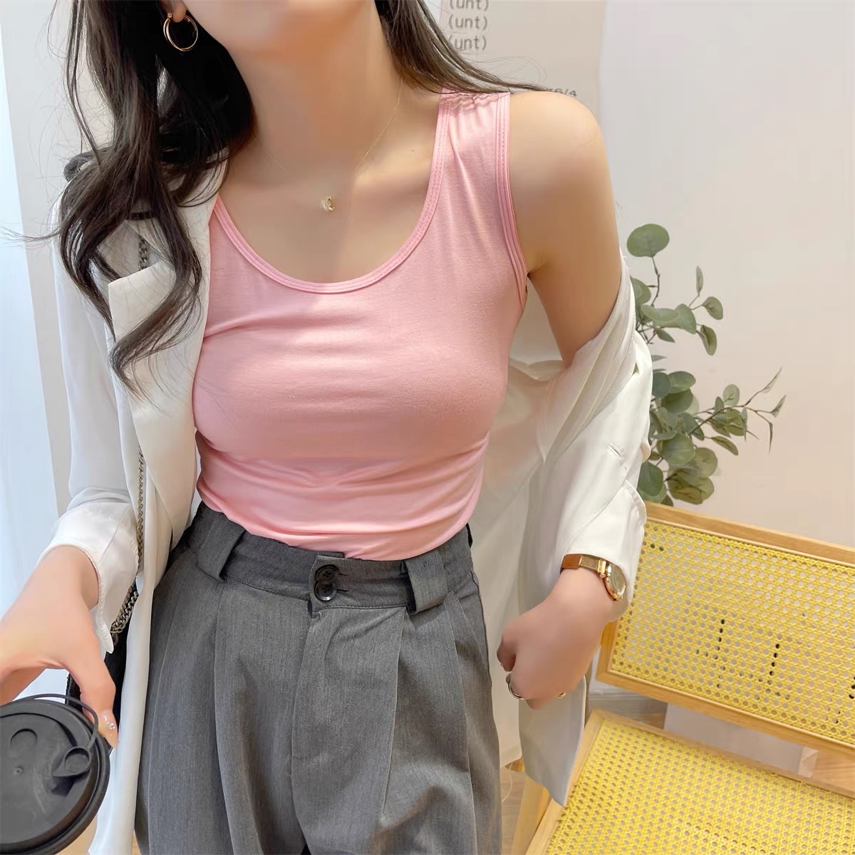 501/502舒适家居穿无袖背心