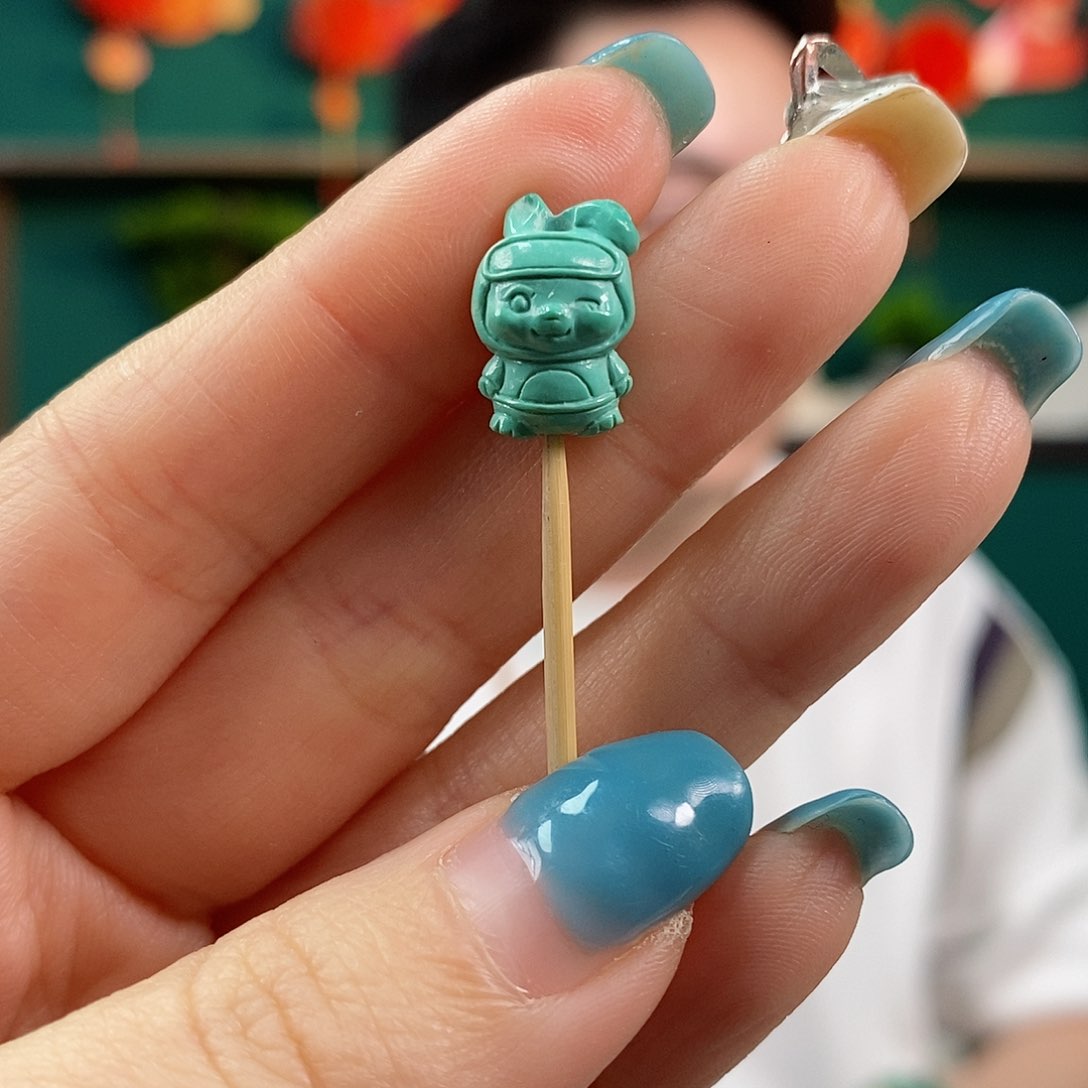 绿松石珠宝奇石未镶嵌