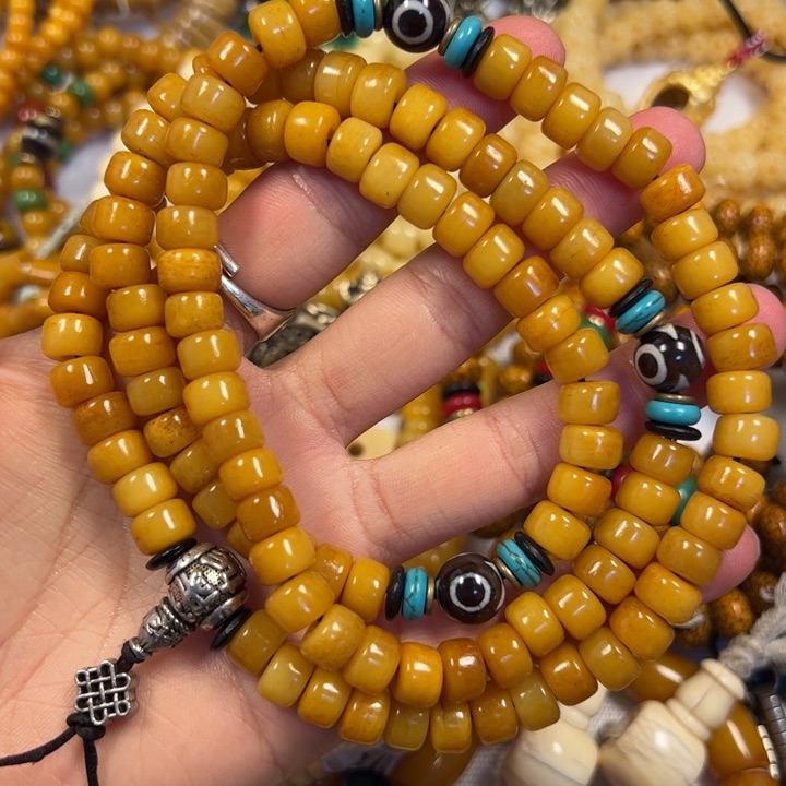 泥塑藏式风格搭配108