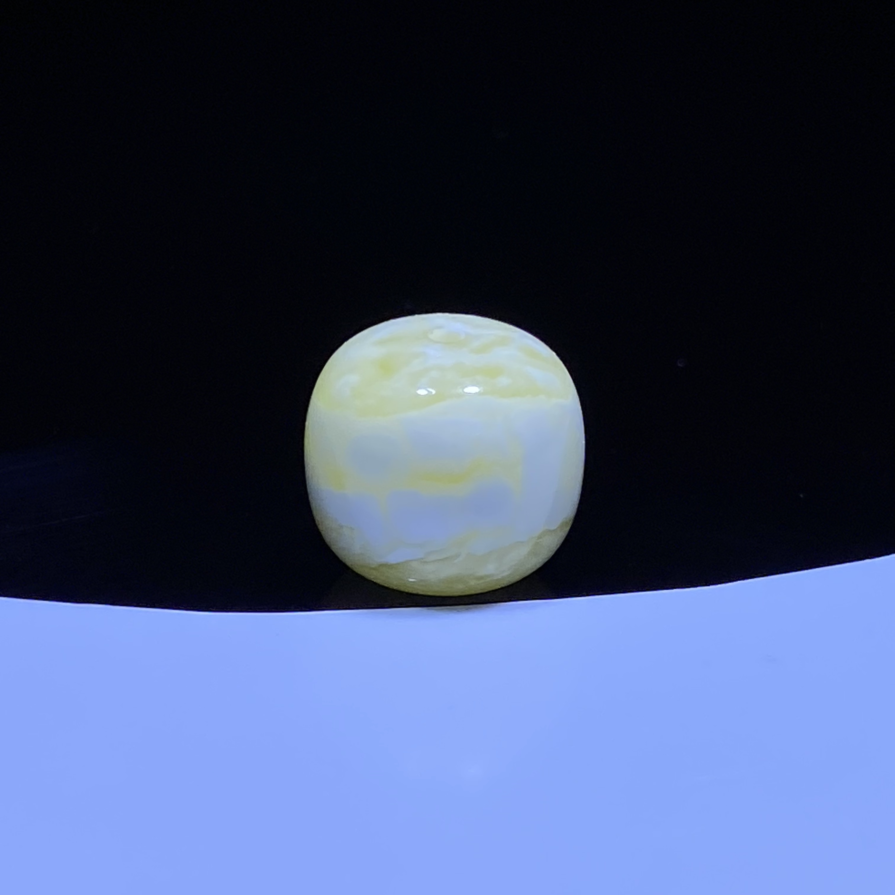 琥珀蜜蜡金瓷白虎皮纹老型12mm