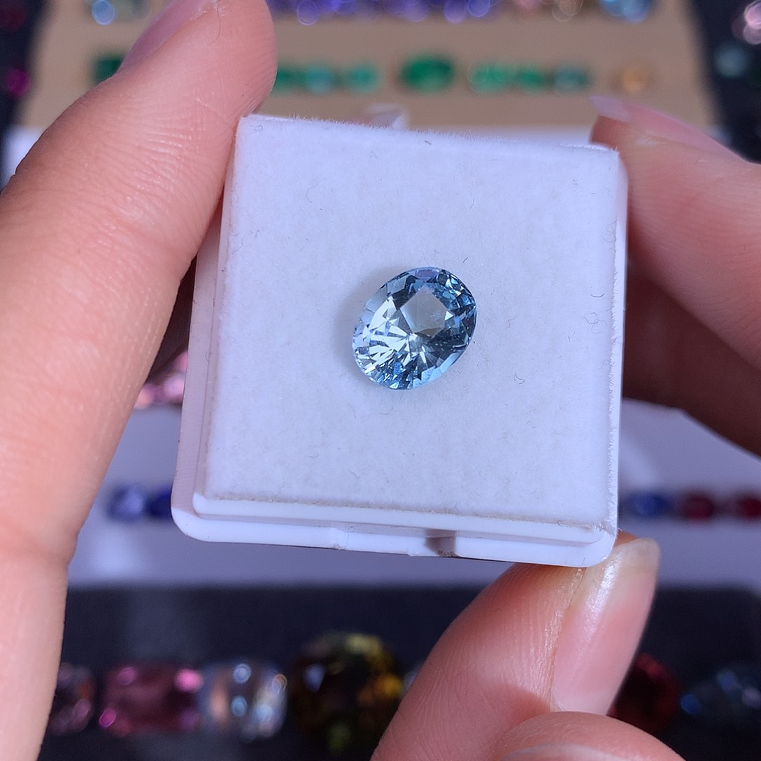 海蓝宝石笔搁未镶嵌