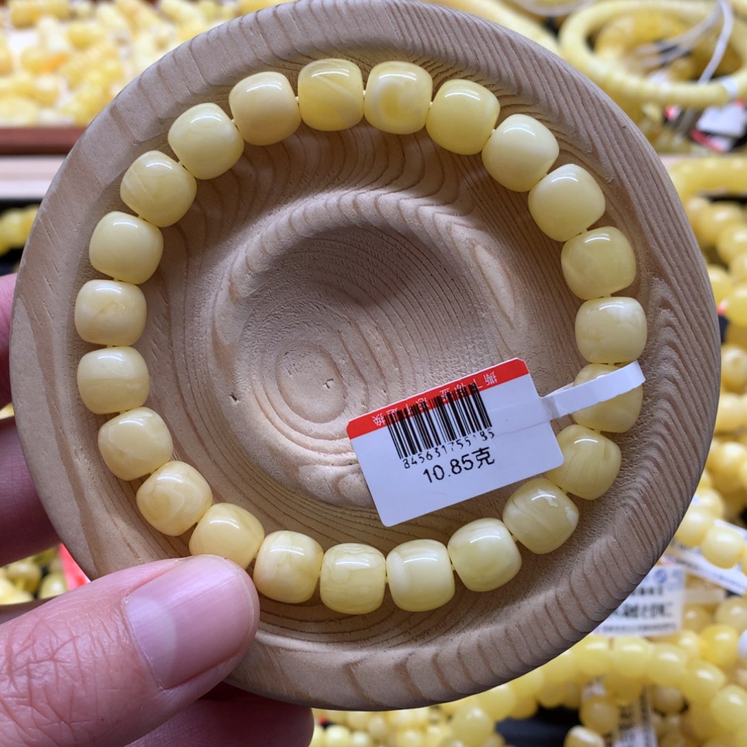 蜜蜡手链未镶嵌蜜蜡