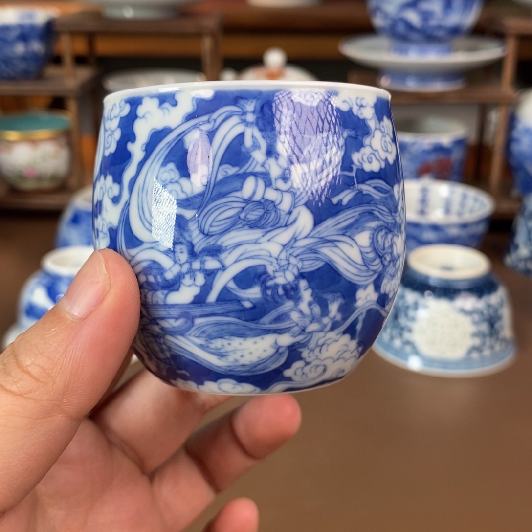 景德镇手工手绘作品