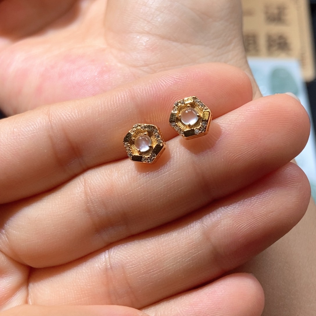 定制翡翠银S925镶嵌翡翠