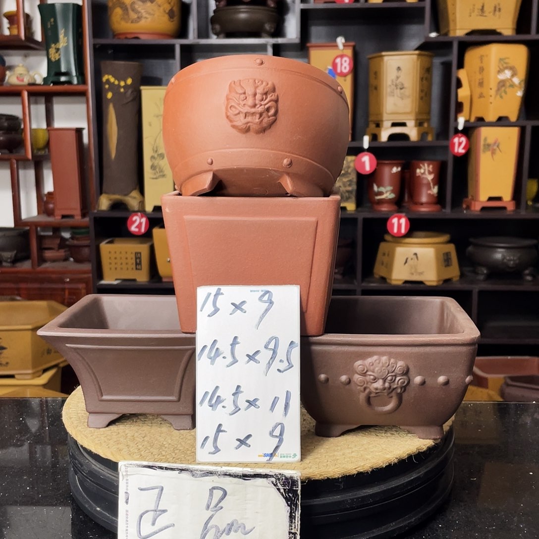 紫砂D-婉秋紫砂花盆