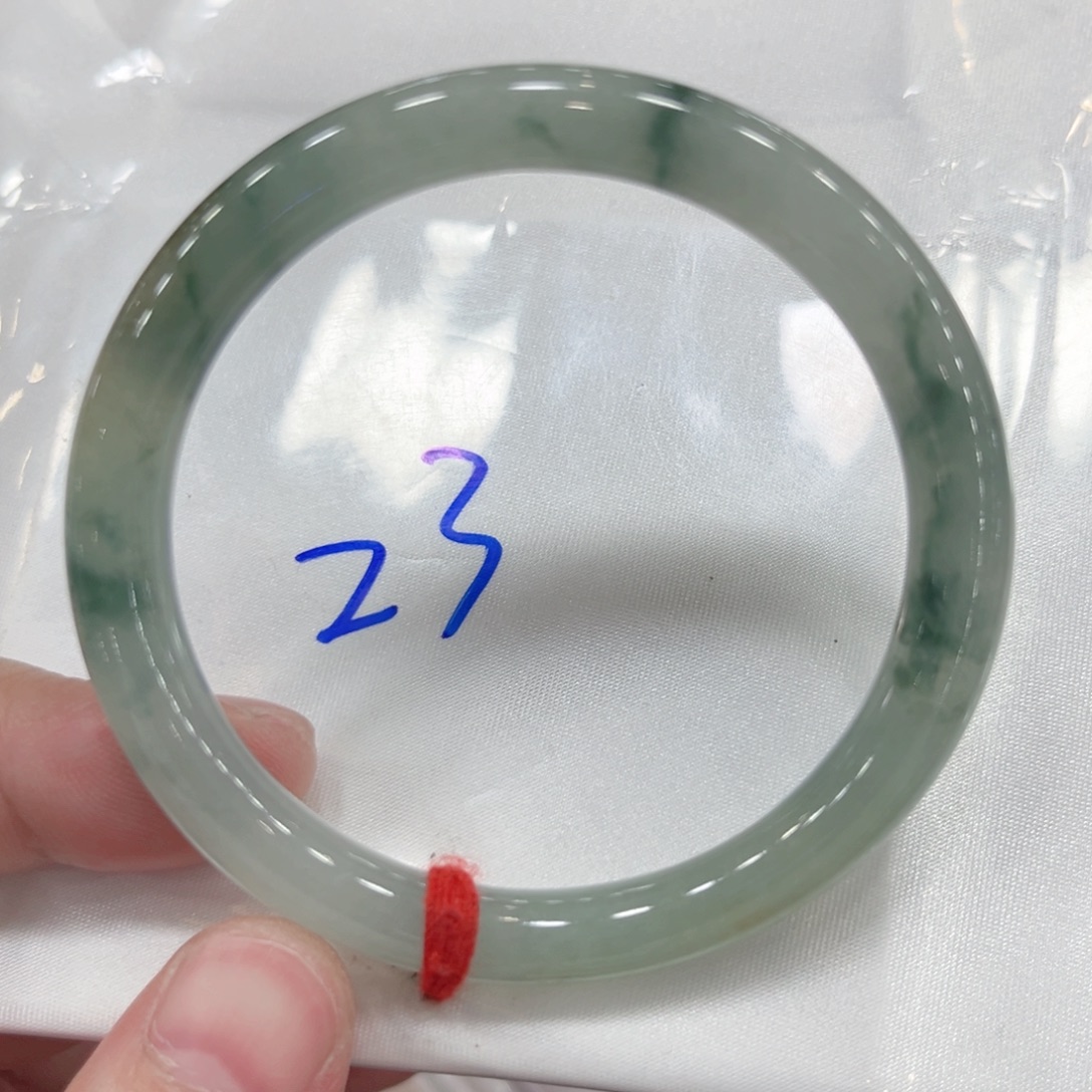 未镶嵌手镯翡翠52.5圆