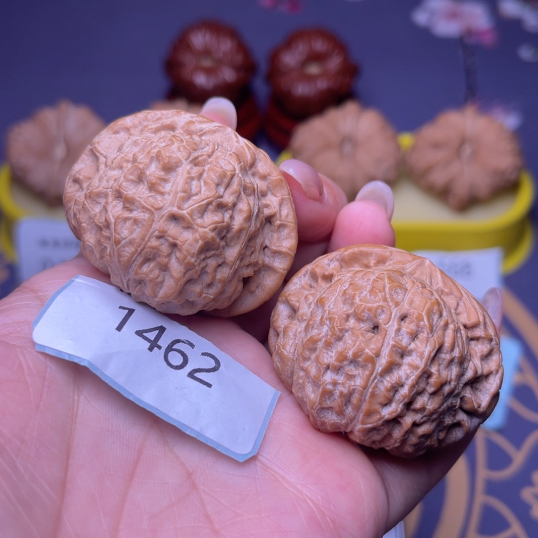 文玩核桃把件南瓜墩 43 1462