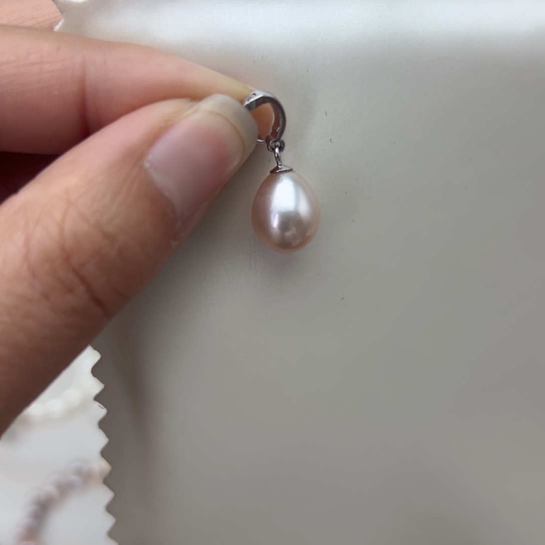 淡水珍珠珍珠银S925镶嵌