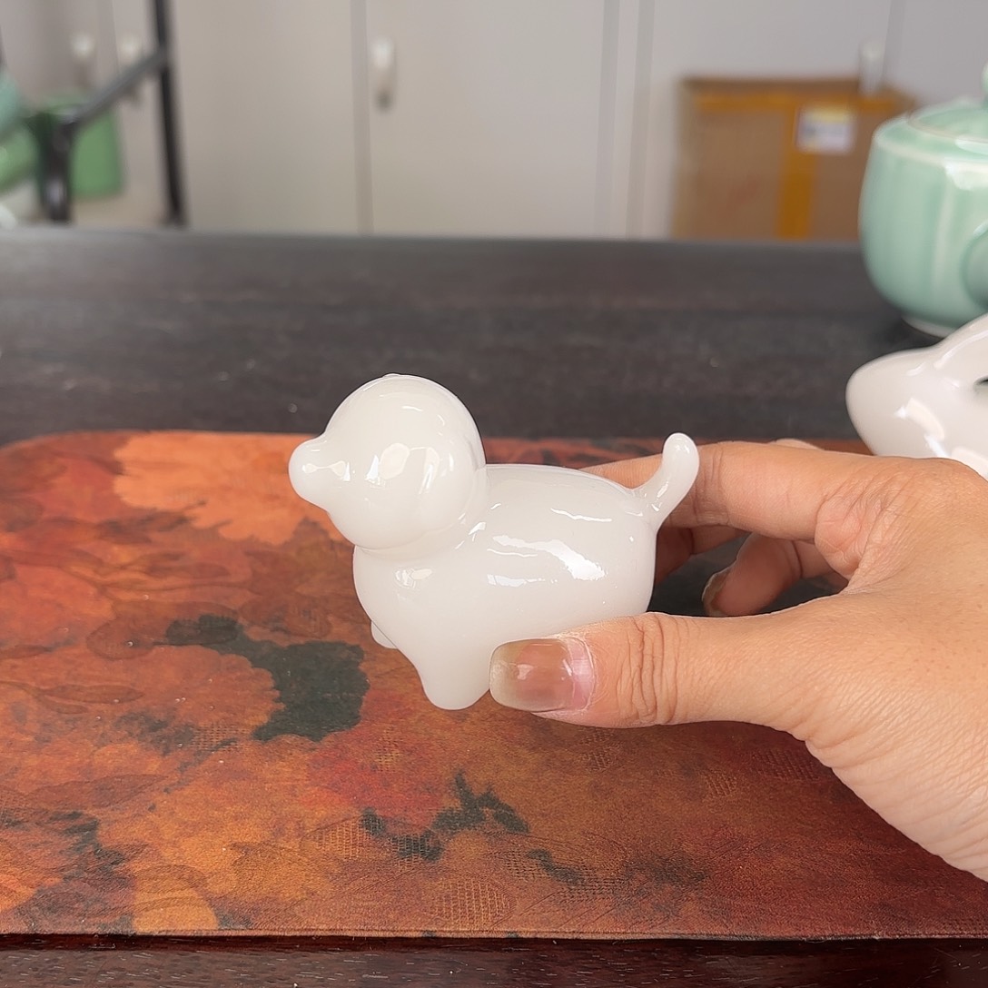 龙泉云间青瓷小米茶器