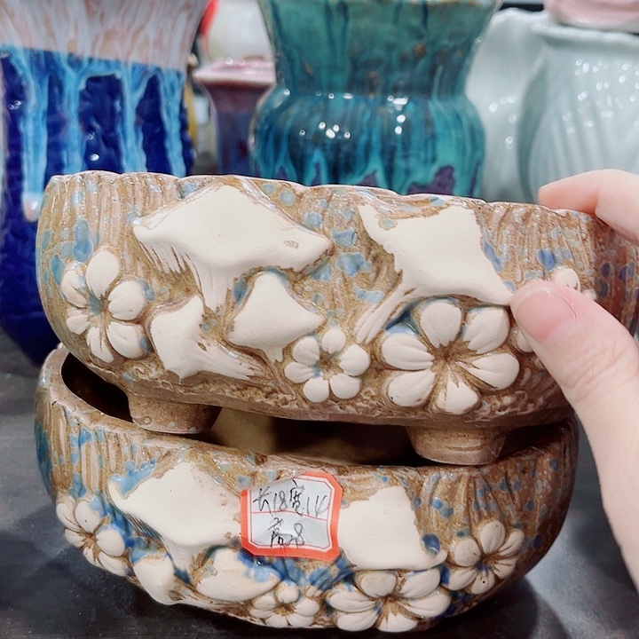 多肉花盆满10元包邮