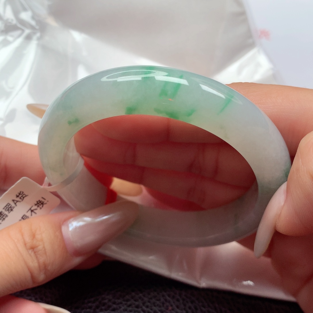 未镶嵌手镯翡翠55.2